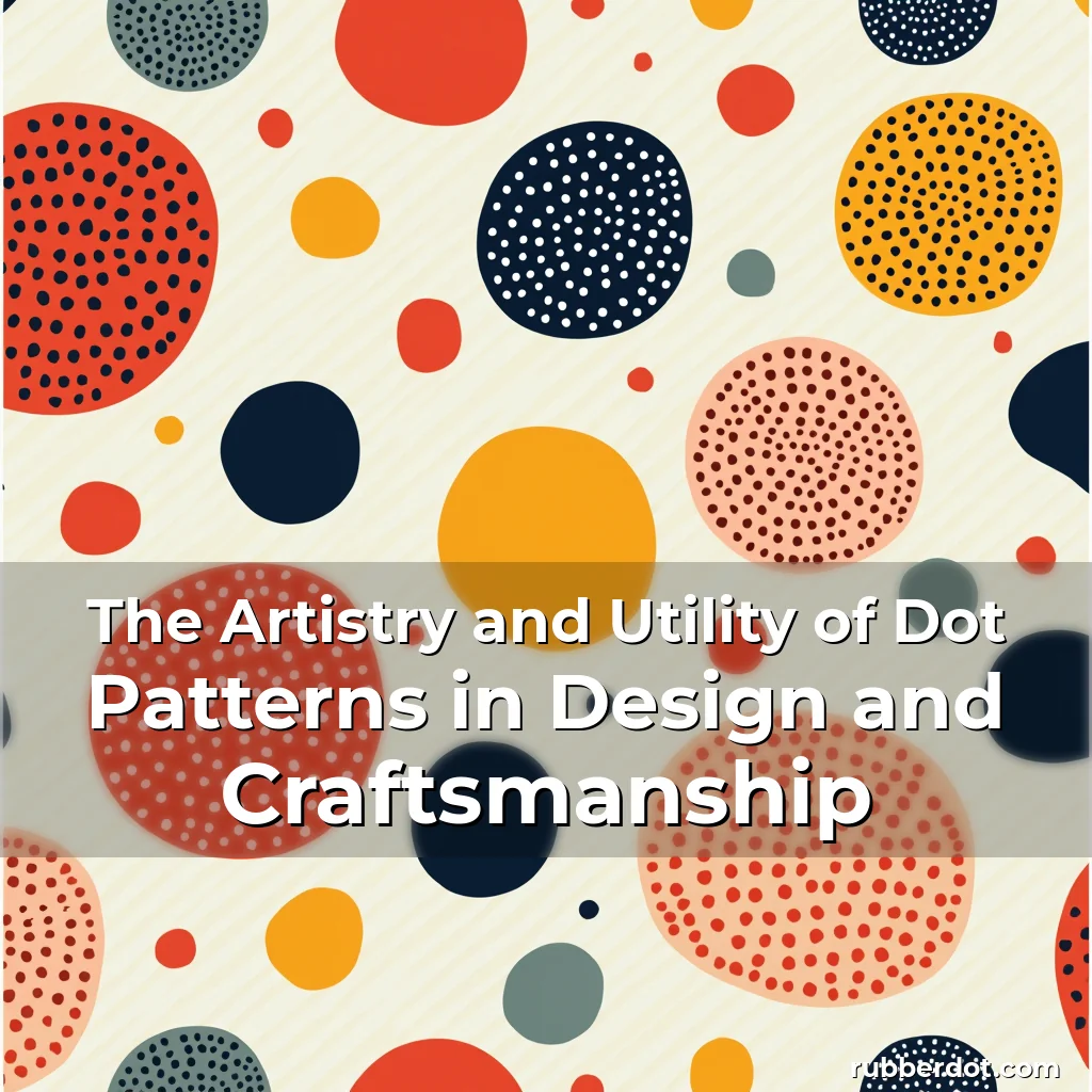 Read more about the article The Artistry and Utility of Dot Patterns in Design and Craftsmanship