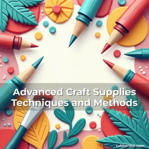 Artistic representation for Advanced Craft Supplies Techniques and Methods