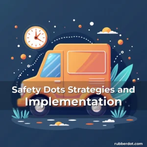 Artistic representation for Safety Dots Strategies and Implementation